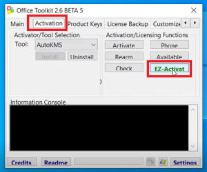 ez activator for office 2010