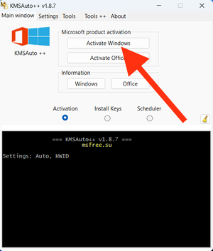 Descarga Activador para Windows 11